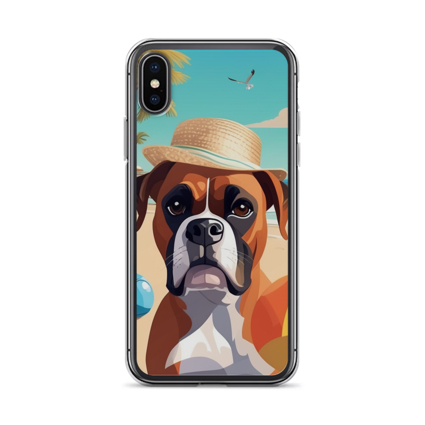 PugMug Custom Boxer Dog iPhone Case