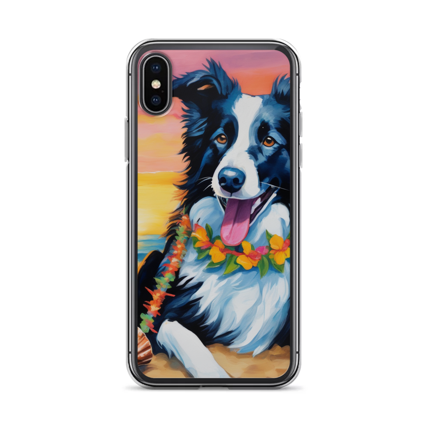 PugMug Custom Border Collie iPhone Case