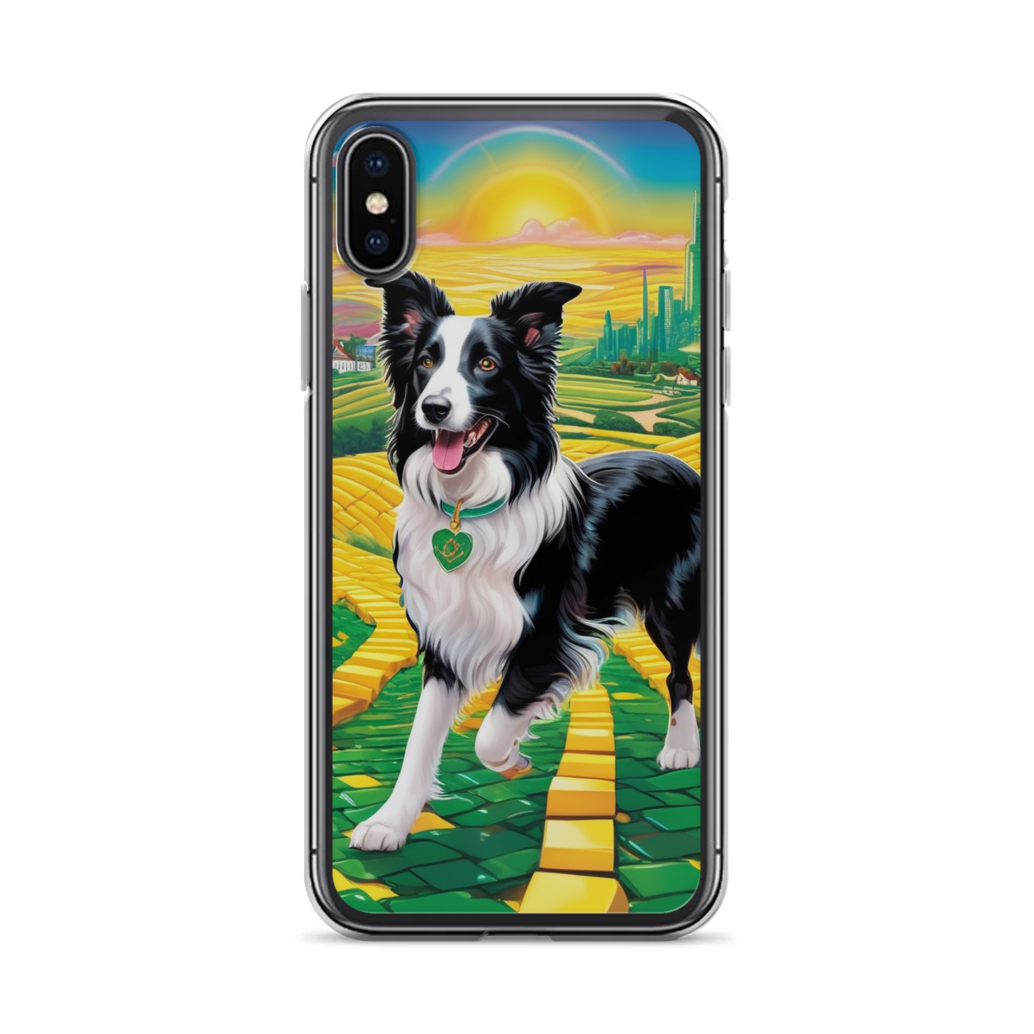 PugMug Custom Border Collie iPhone Case
