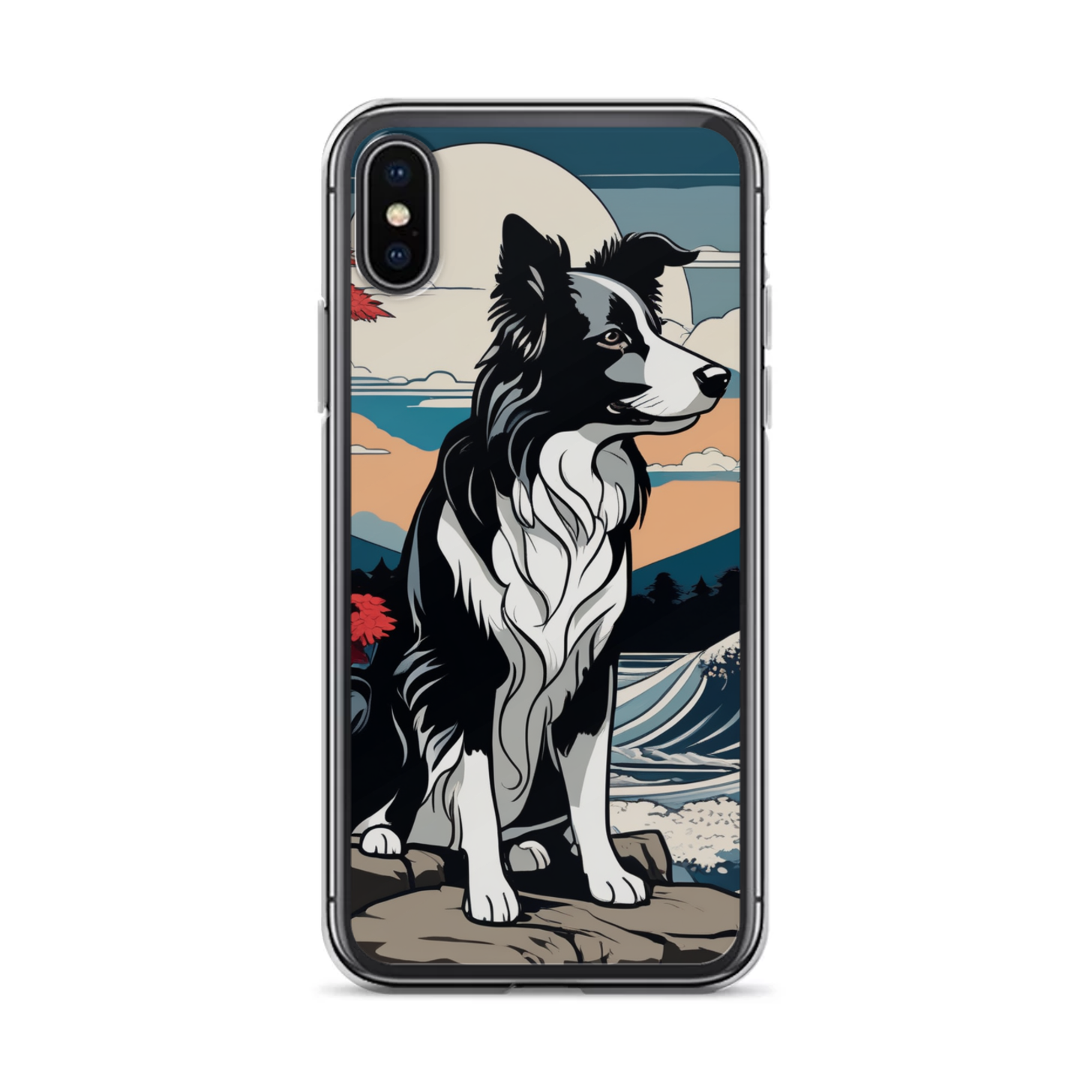 PugMug Custom Border Collie iPhone Case