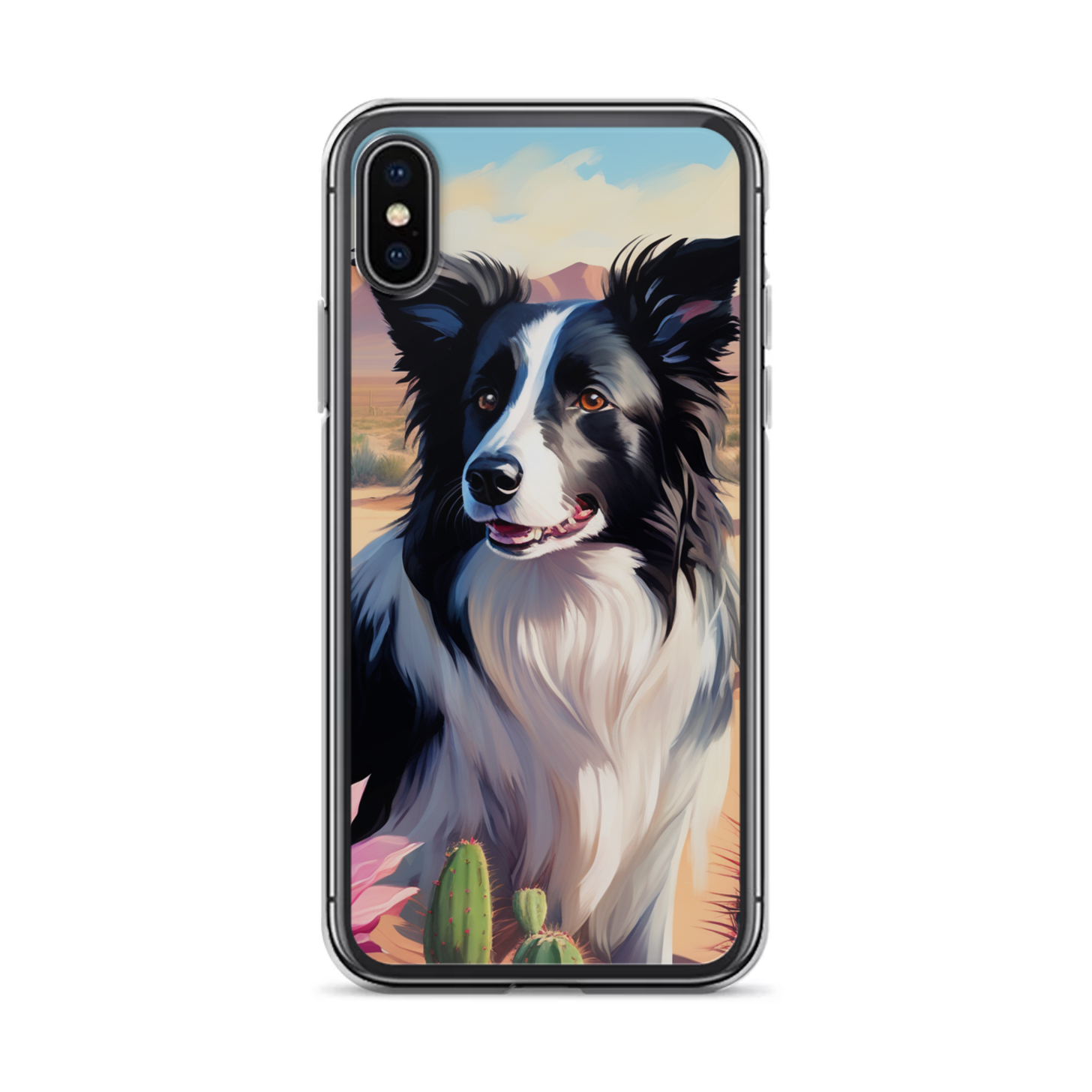 PugMug Custom Border Collie iPhone Case