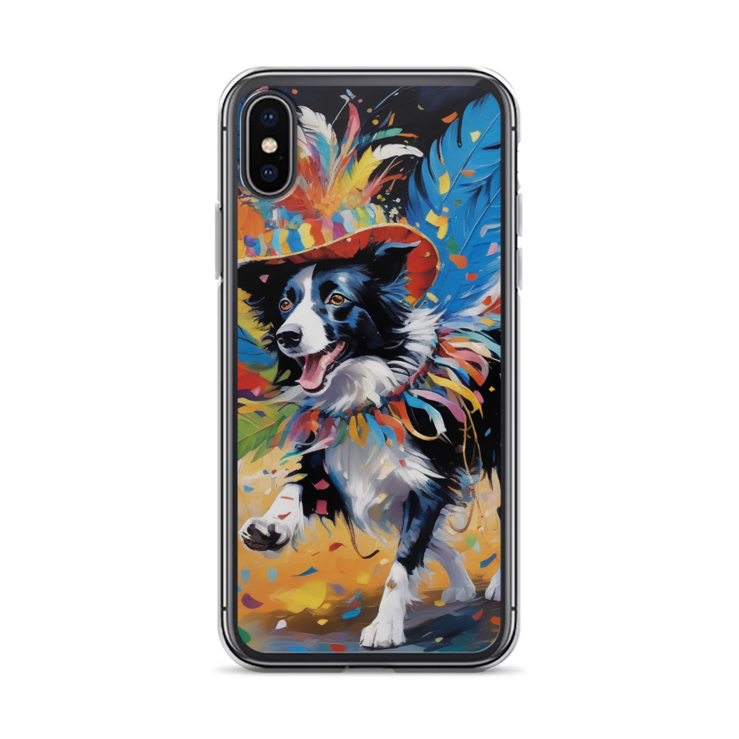 PugMug Custom Border Collie iPhone Case