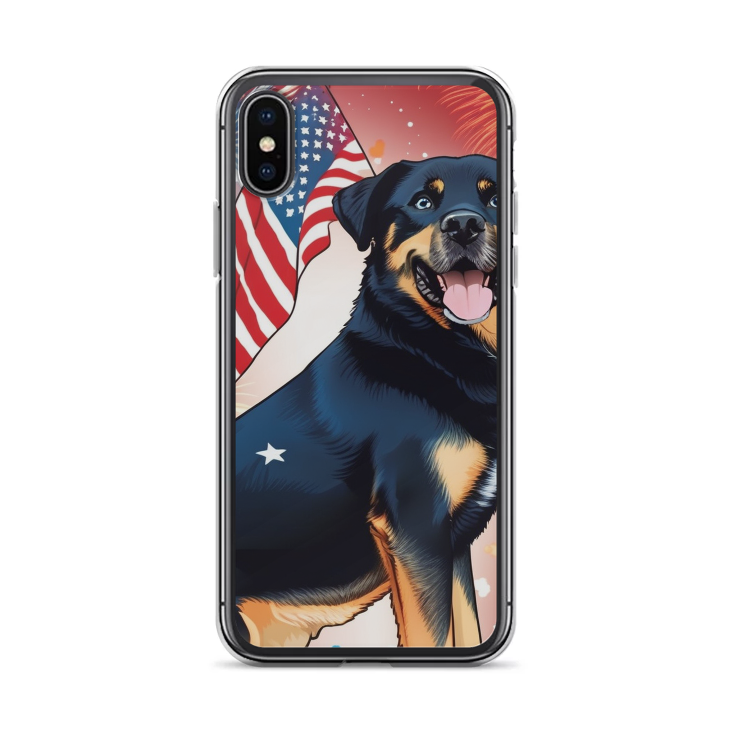 PugMug Custom Blue iPhone Case