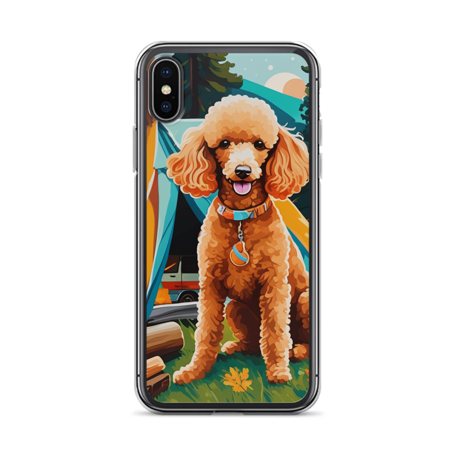PugMug Custom Tan Poodle iPhone Case