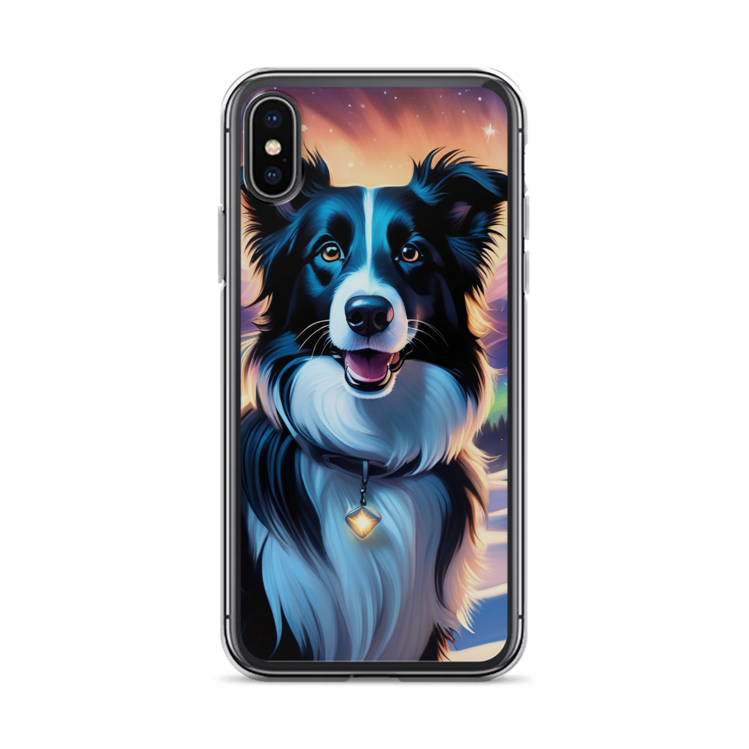 PugMug Custom Border Collie iPhone Case