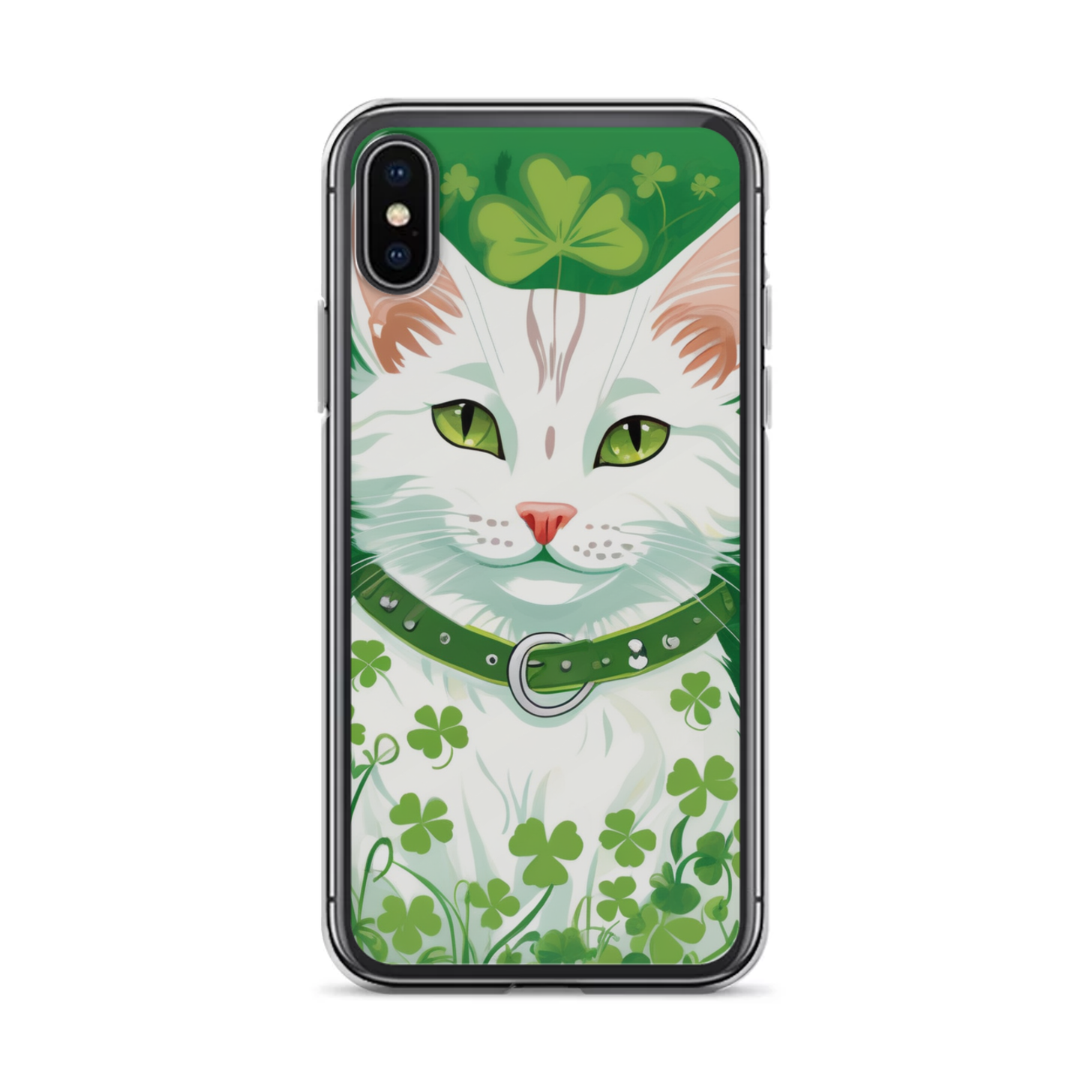 PugMug Custom White Exotic Cat iPhone Case