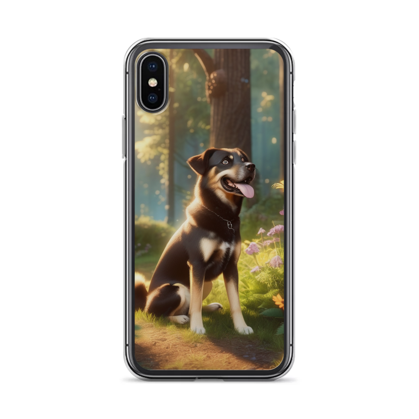 PugMug Custom Blue iPhone Case