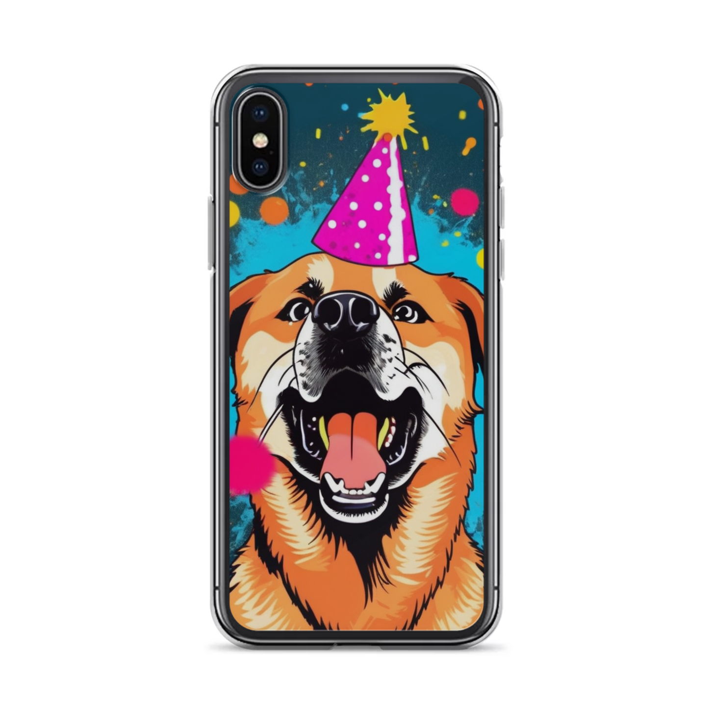 PugMug Custom Blue iPhone Case