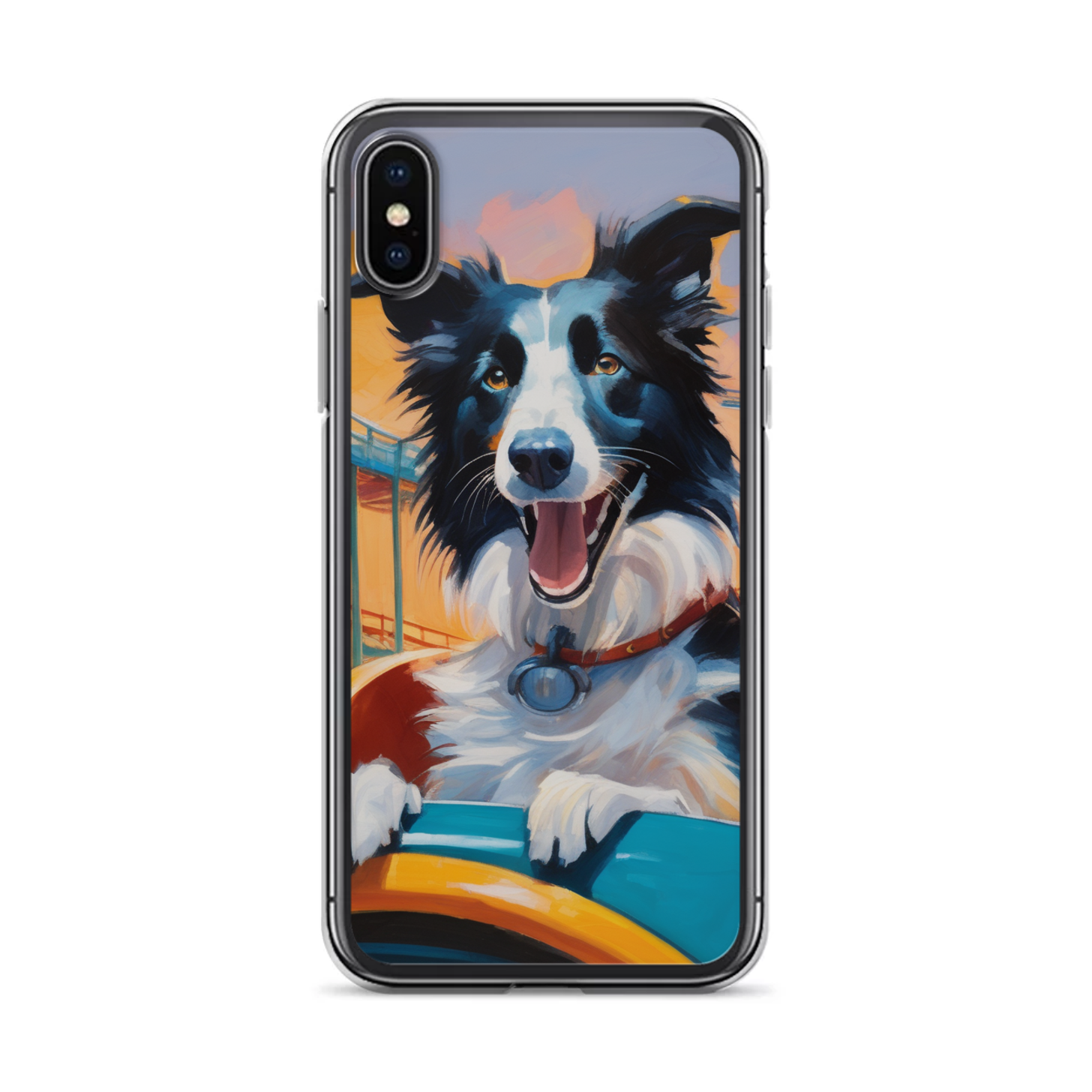 PugMug Custom Border Collie iPhone Case
