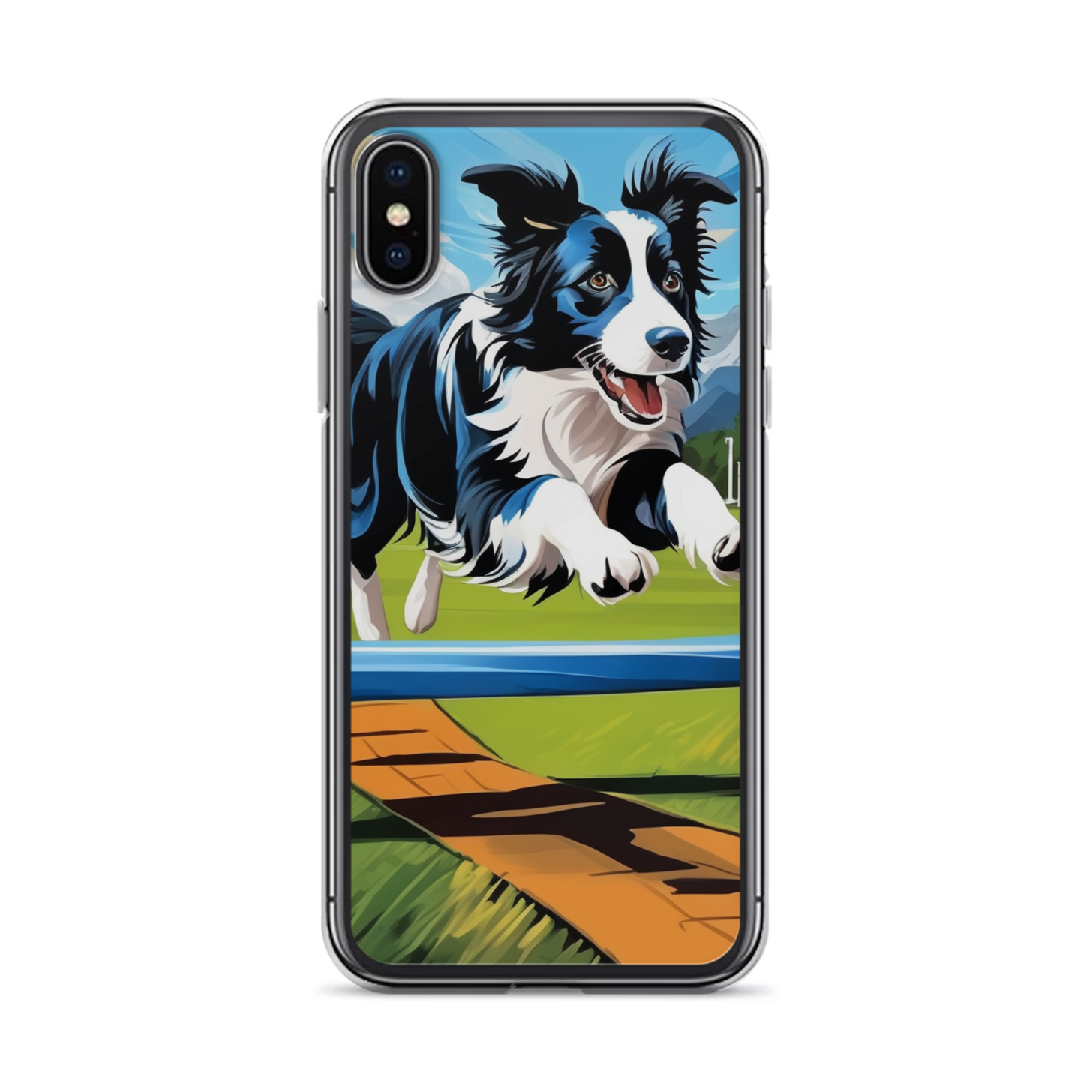 PugMug Custom Border Collie iPhone Case