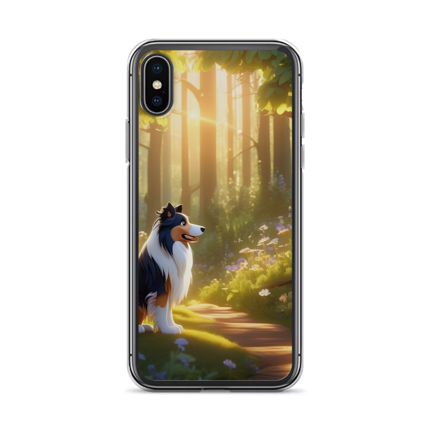 PugMug Custom Collie iPhone Case