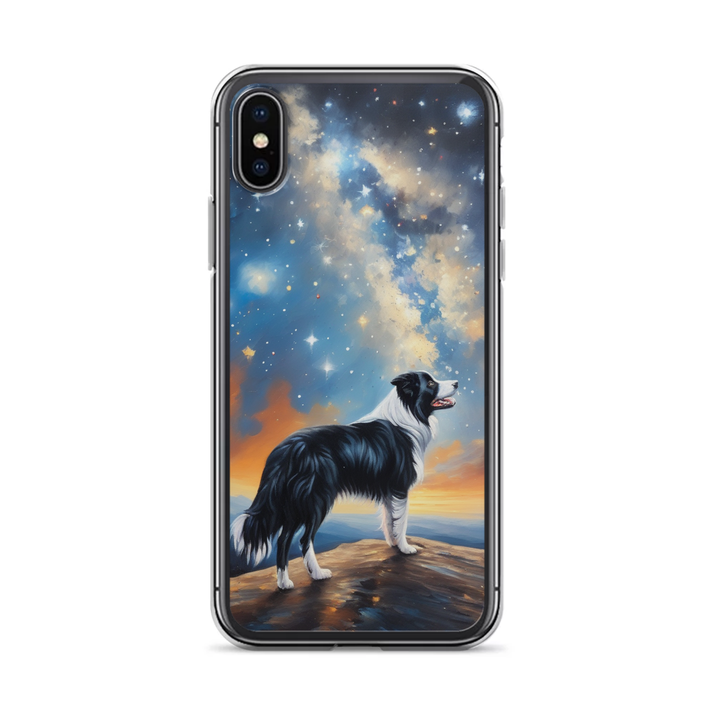 PugMug Custom Border Collie iPhone Case