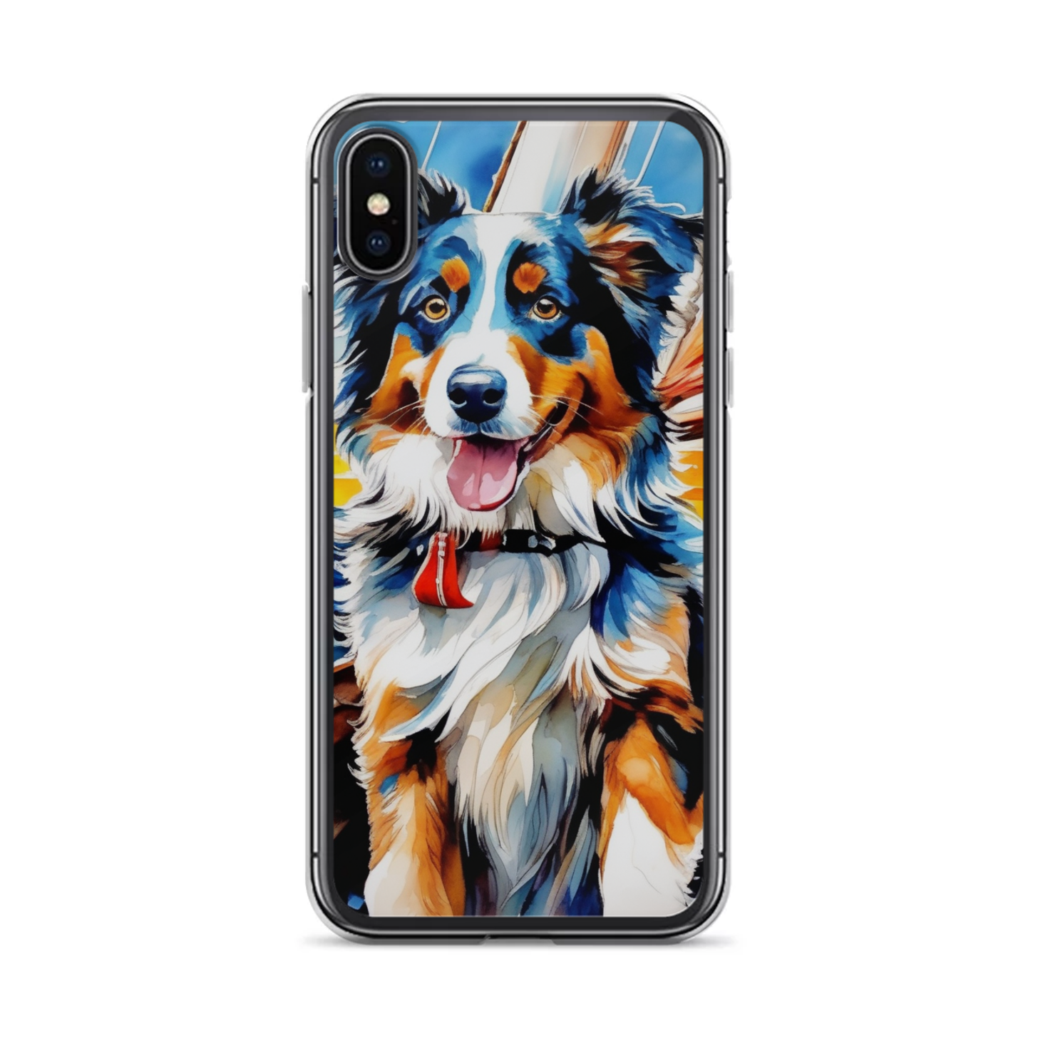 PugMug Custom Australian Shepherd Dog iPhone Case