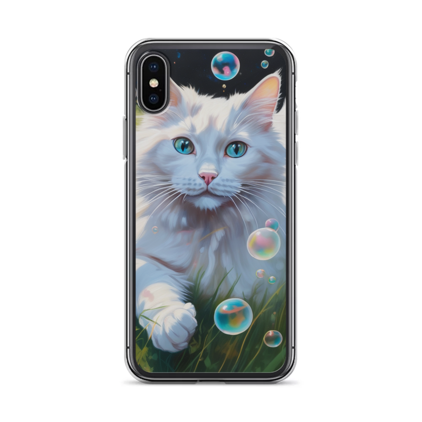 PugMug Custom White Ragdoll Cat iPhone Case