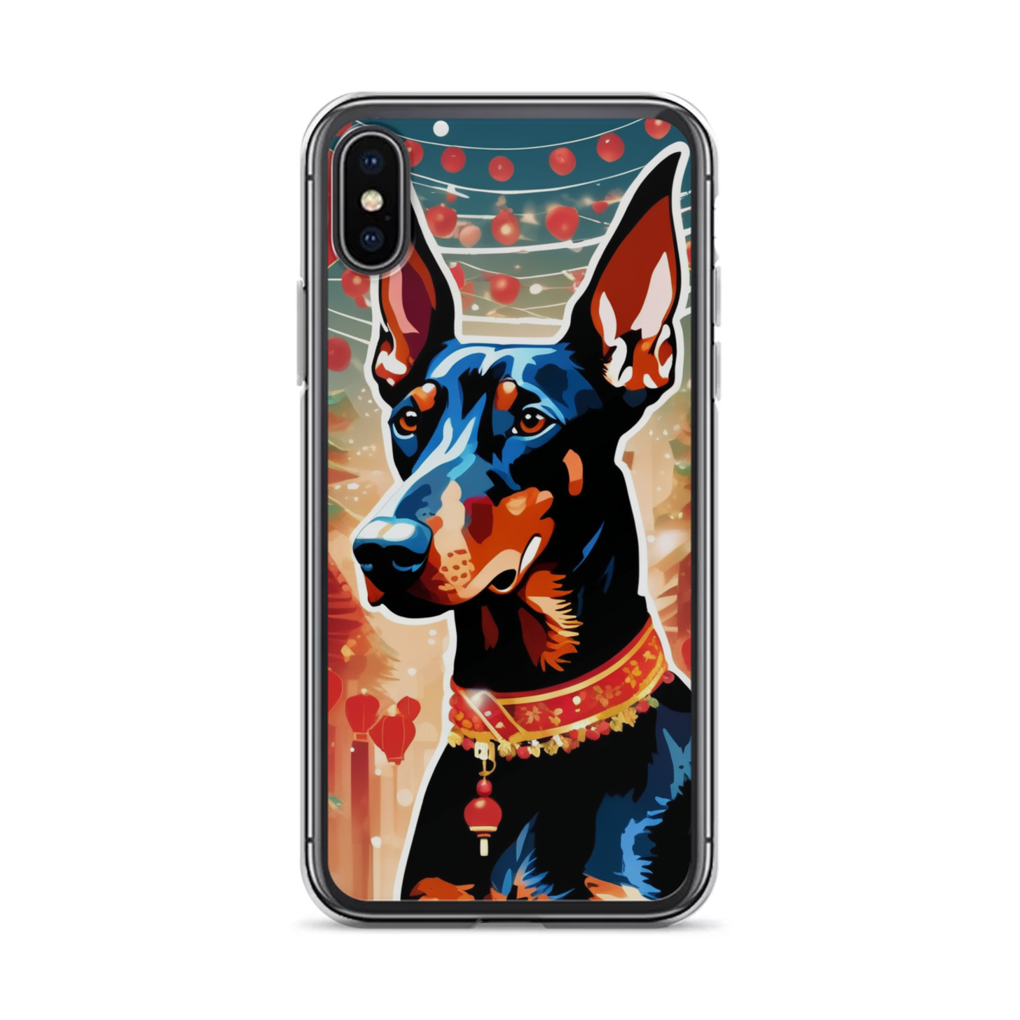 PugMug Custom Doberman Pinscher iPhone Case