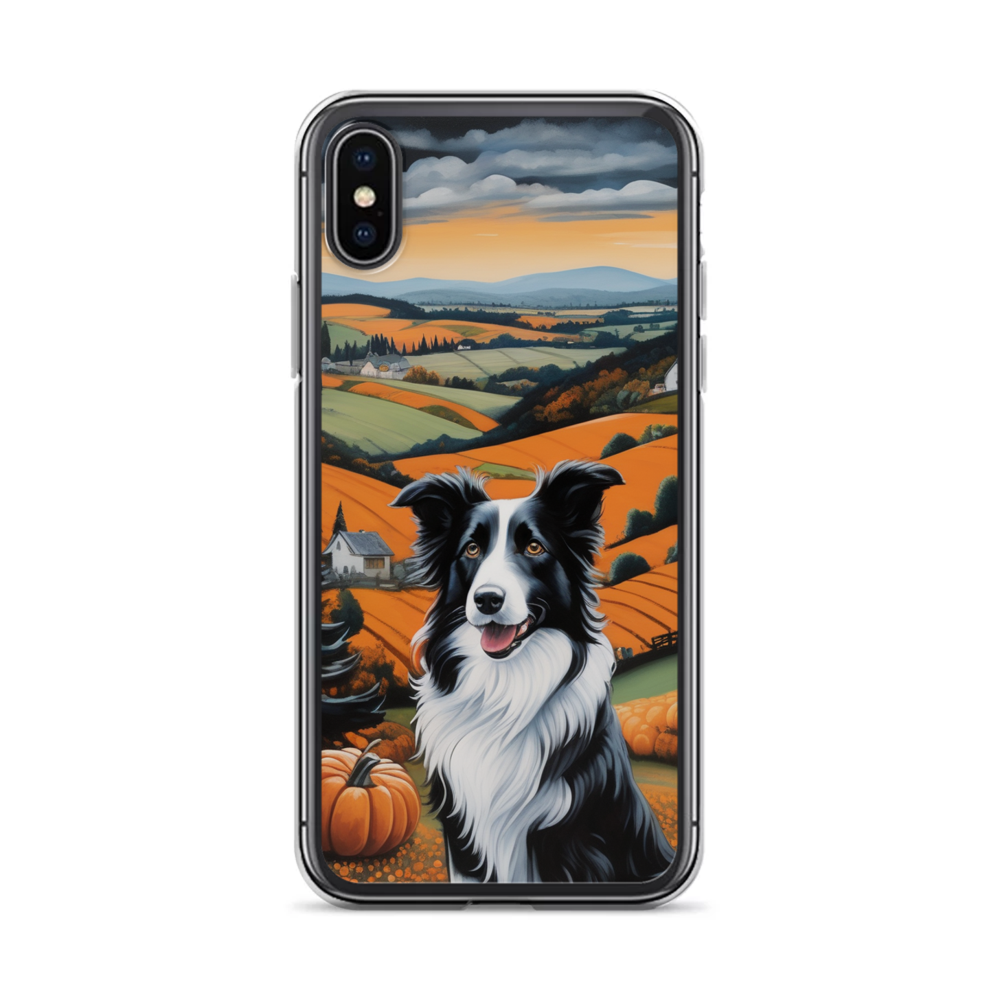 PugMug Custom Border Collie iPhone Case