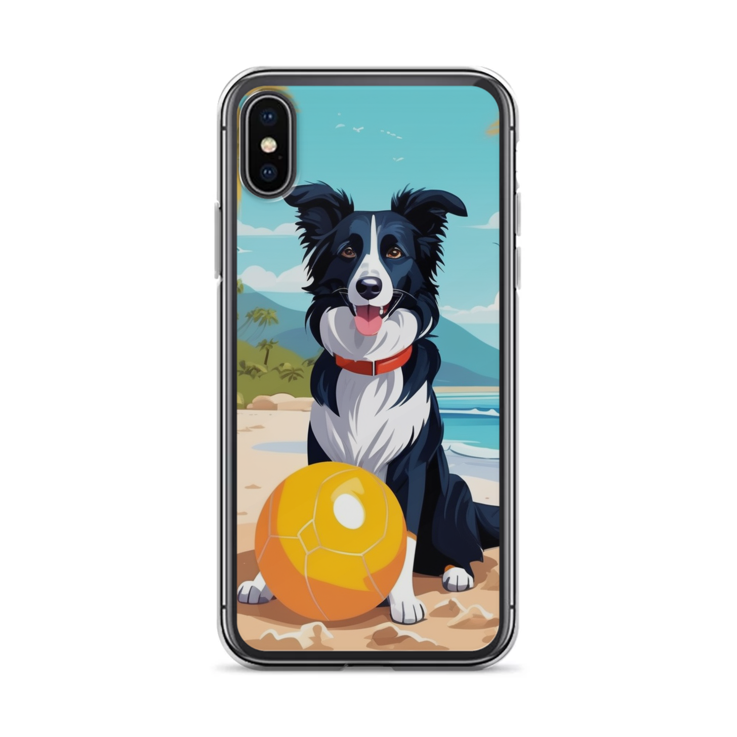 PugMug Custom Border Collie iPhone Case