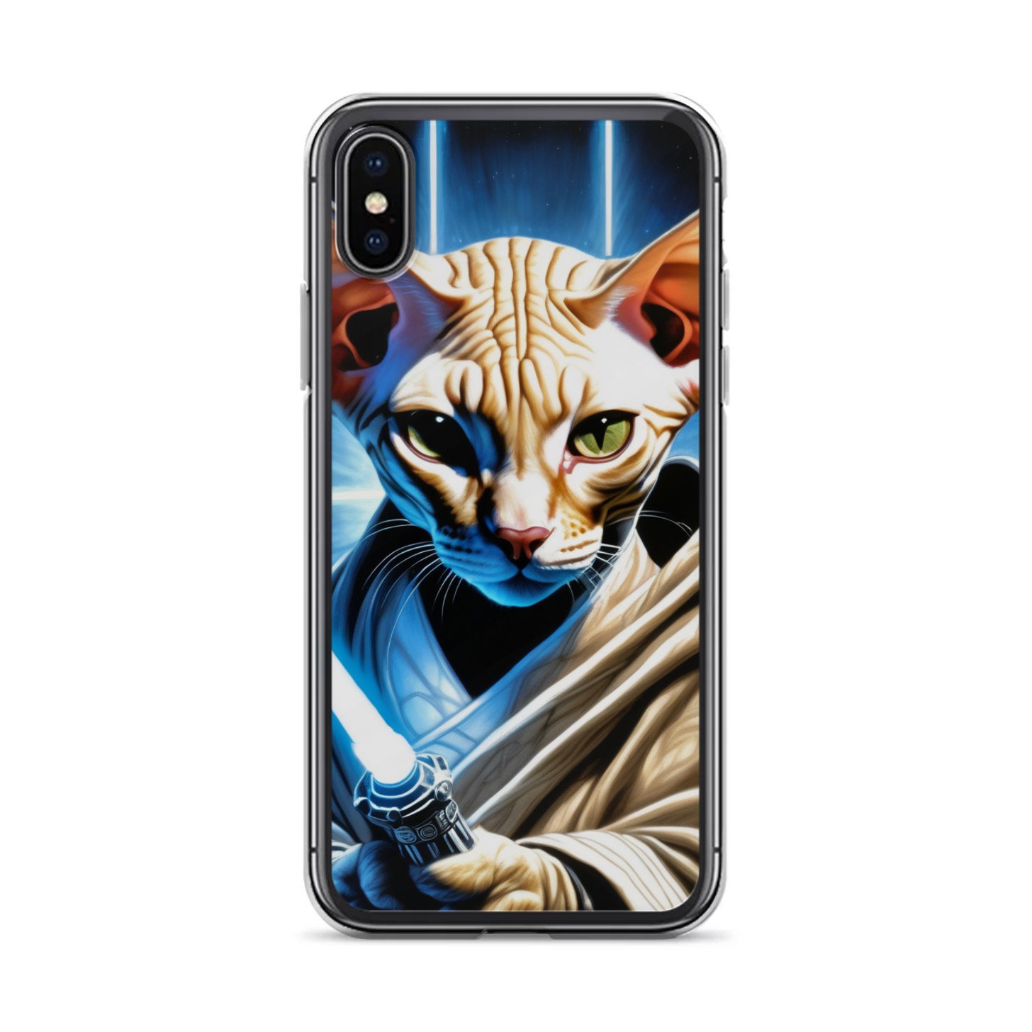 PugMug Custom Tabby Sphynx Cat iPhone Case