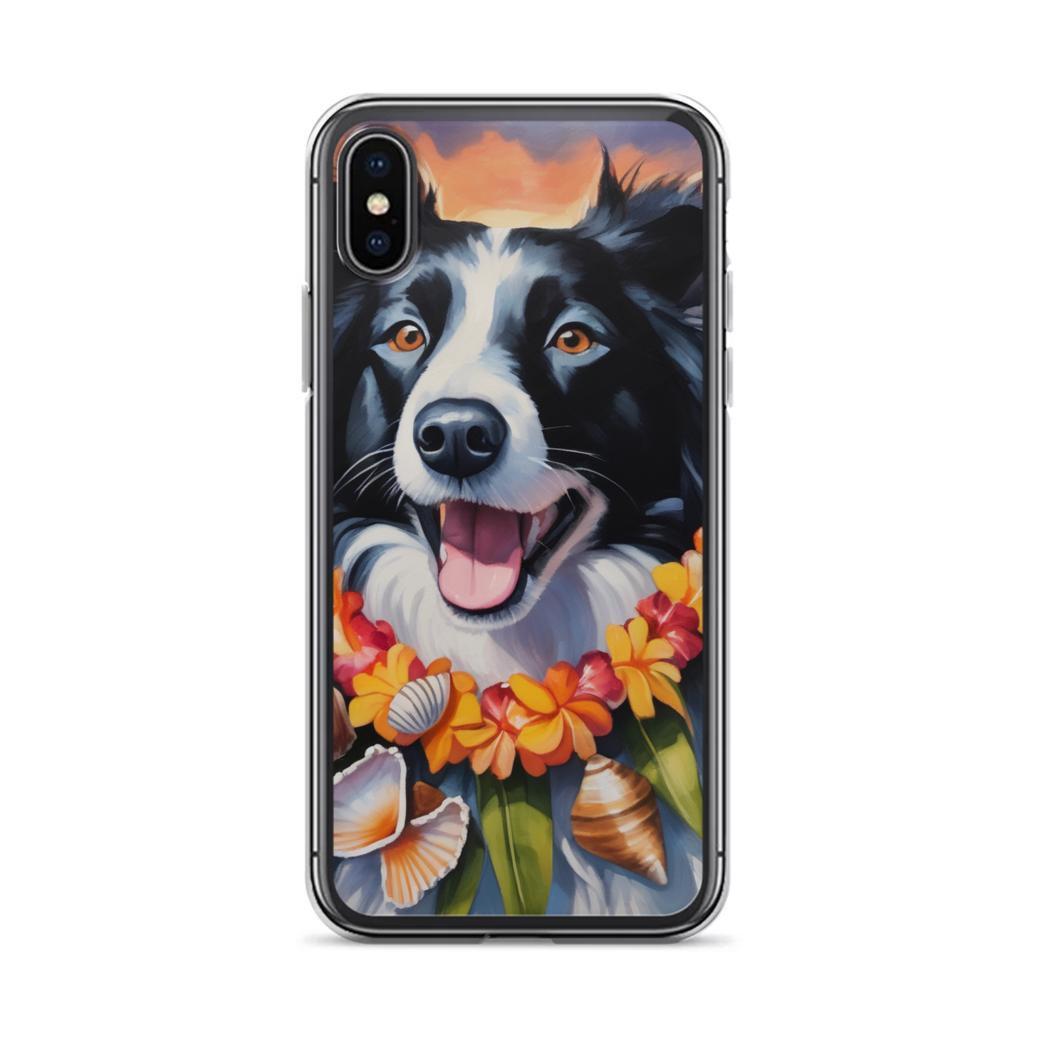 PugMug Custom Border Collie iPhone Case