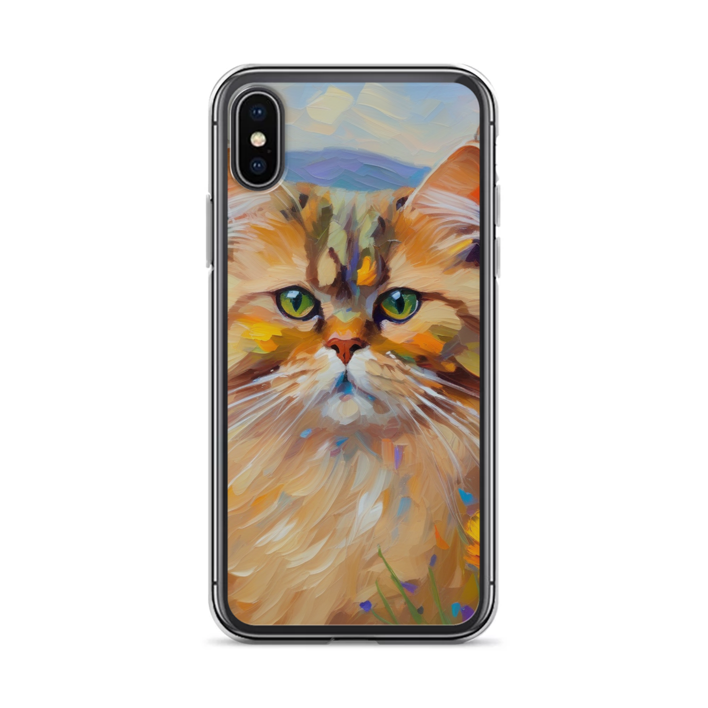 PugMug Custom Tabby Persian Cat iPhone Case