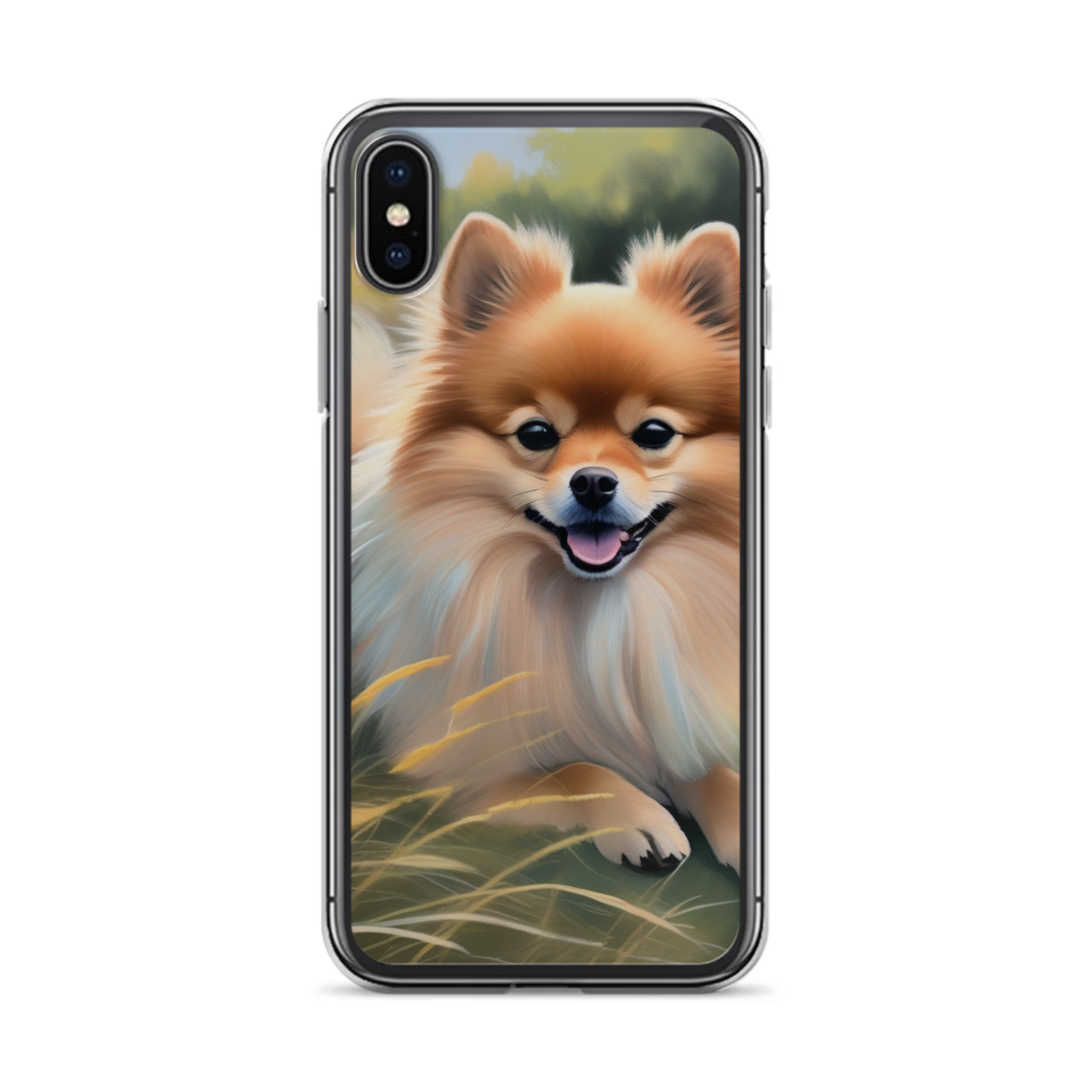 PugMug Custom Tan Pomeranian iPhone Case
