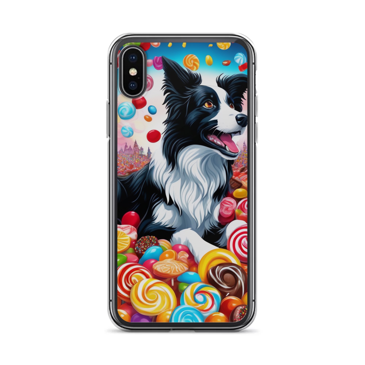 PugMug Custom Border Collie iPhone Case