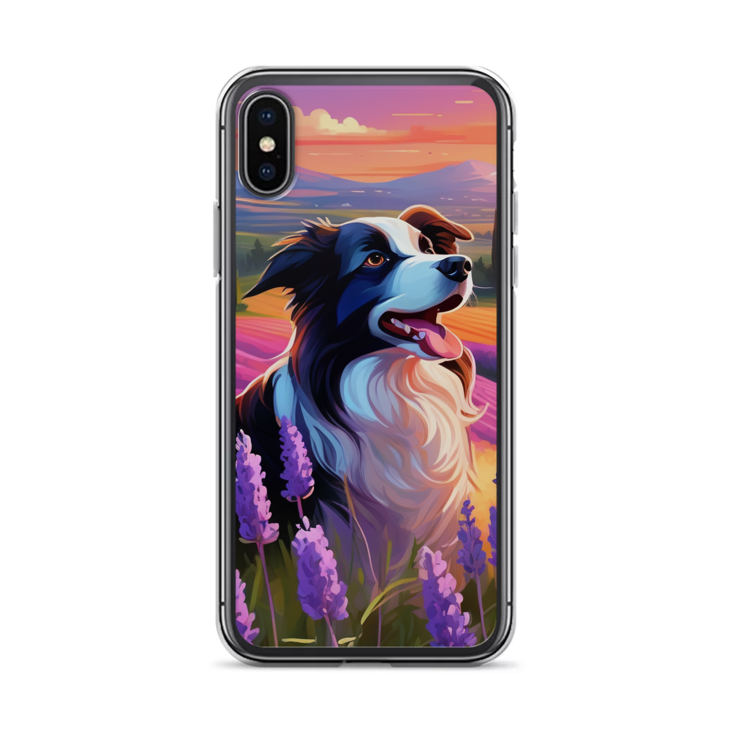 PugMug Custom Border Collie iPhone Case