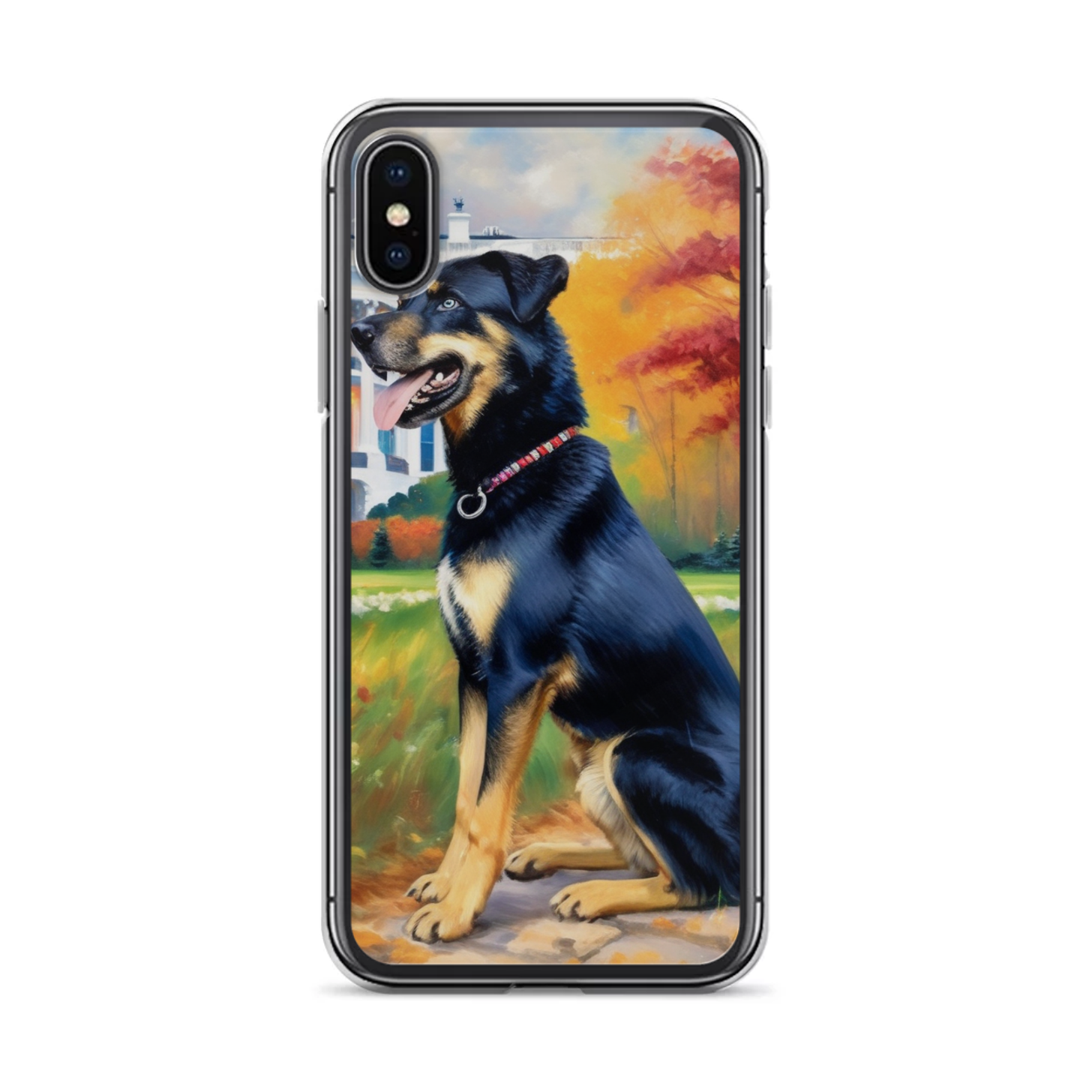 PugMug Custom Blue iPhone Case