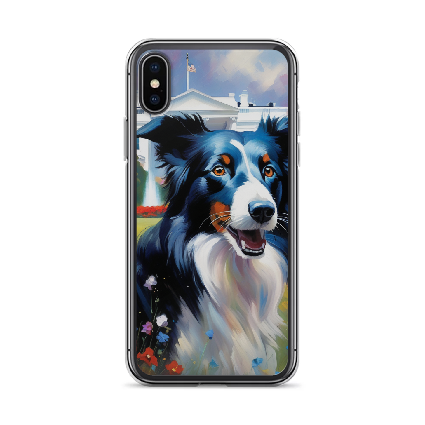 PugMug Custom Border Collie iPhone Case