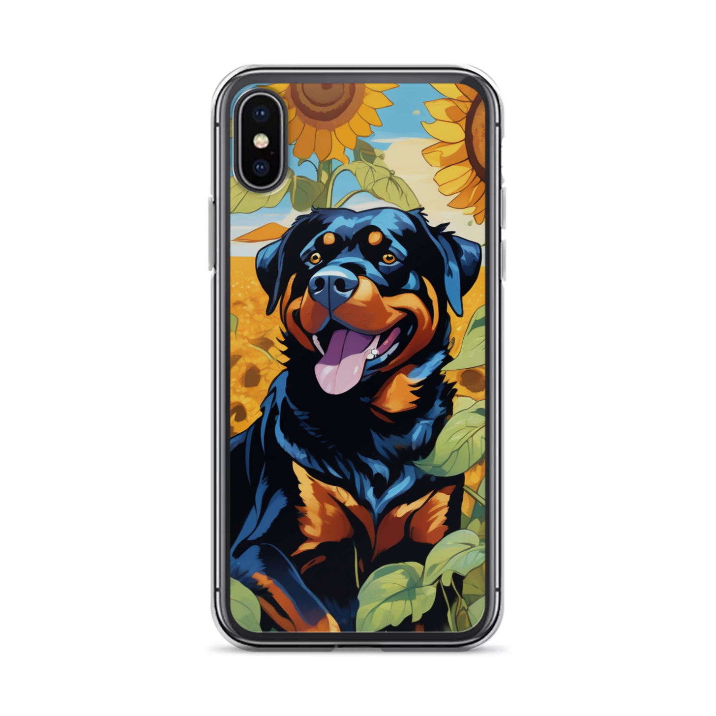 PugMug Custom Rottweiler iPhone Case