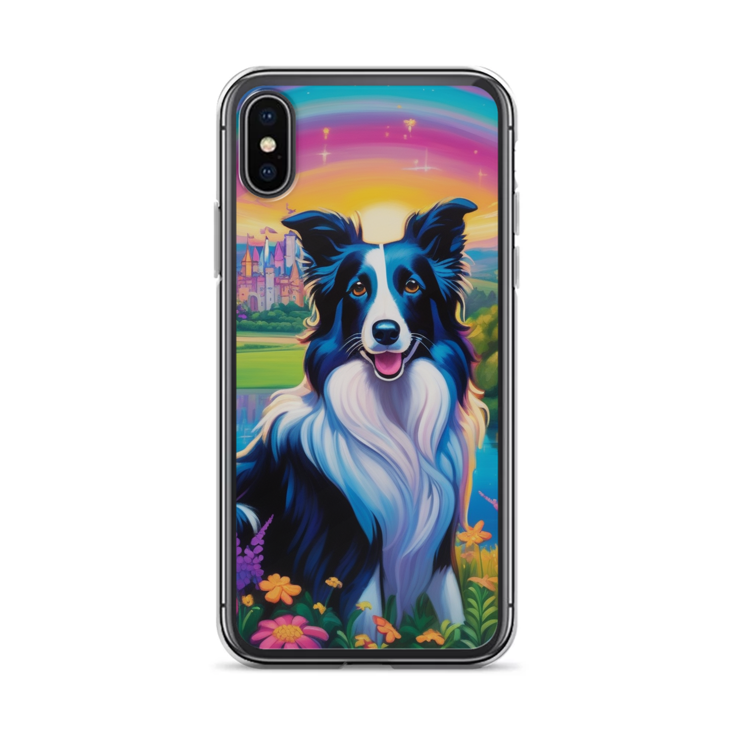 PugMug Custom Border Collie iPhone Case