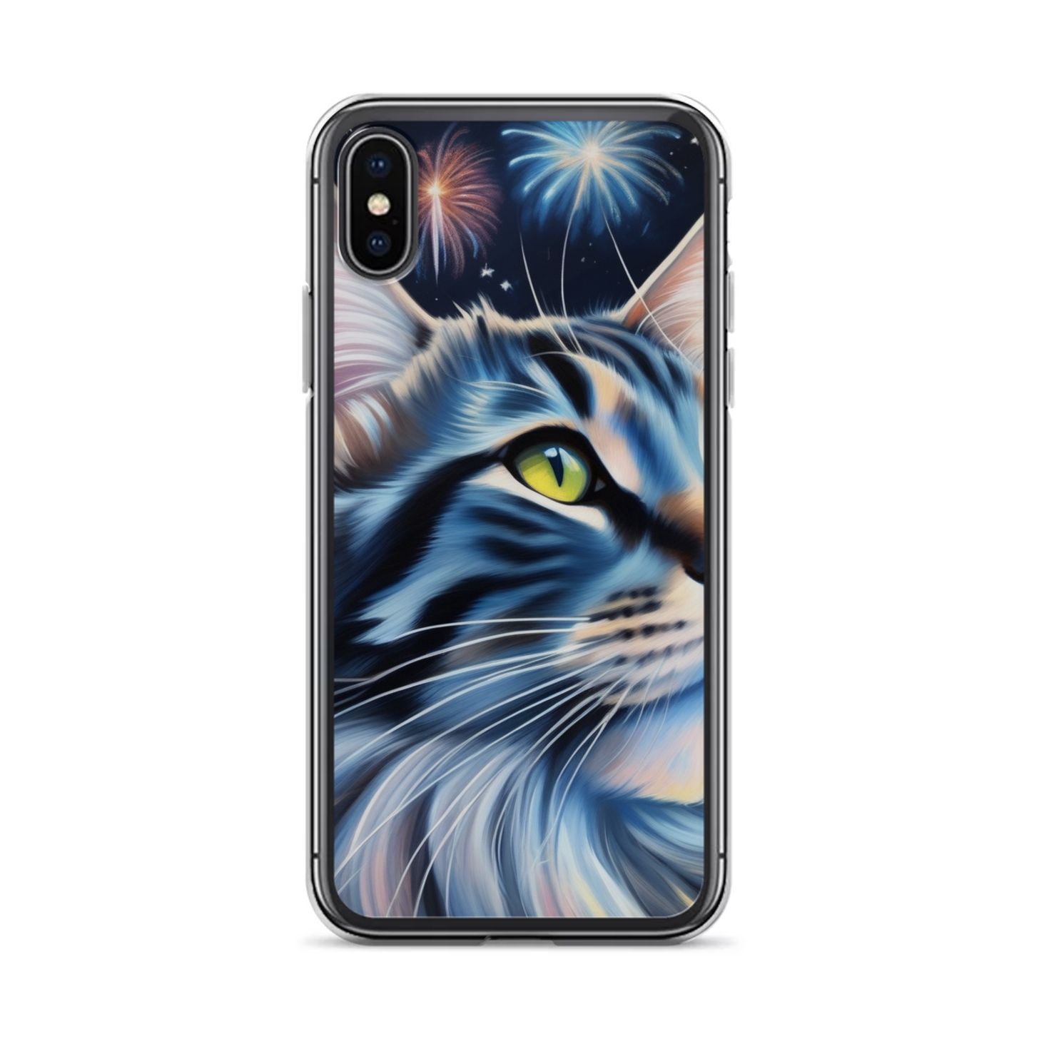 PugMug Custom Tabby Maine Coon Cat iPhone Case
