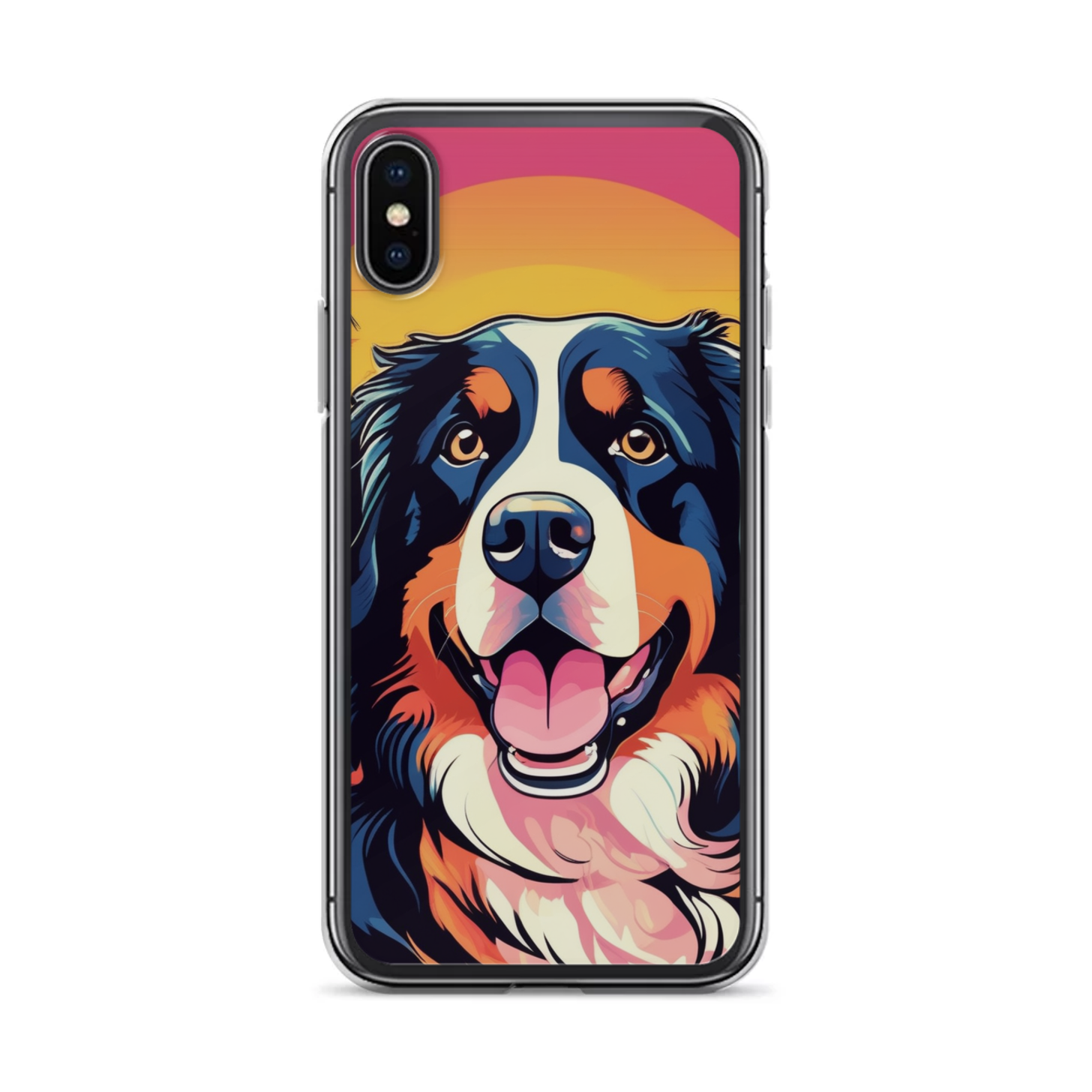 PugMug Custom Bernese Mountain Dog iPhone Case