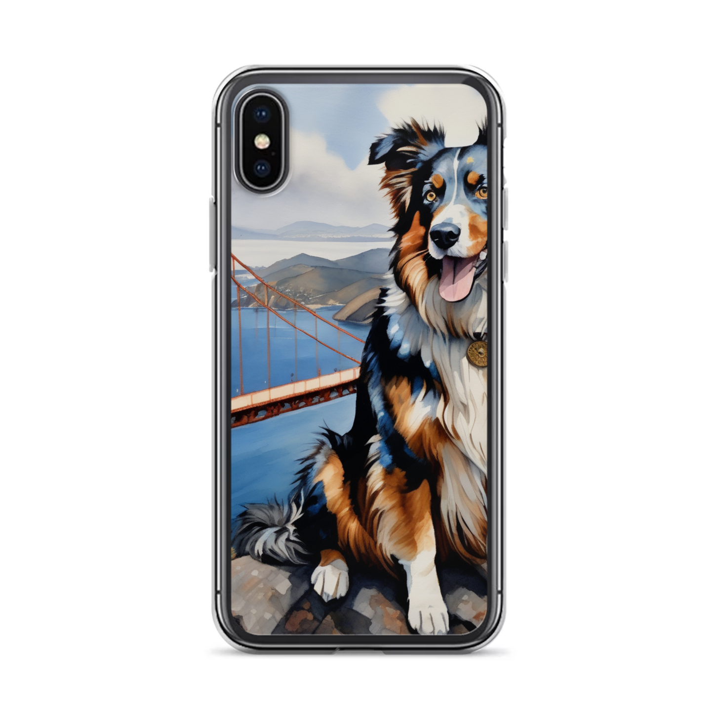 PugMug Custom Australian Shepherd Dog iPhone Case