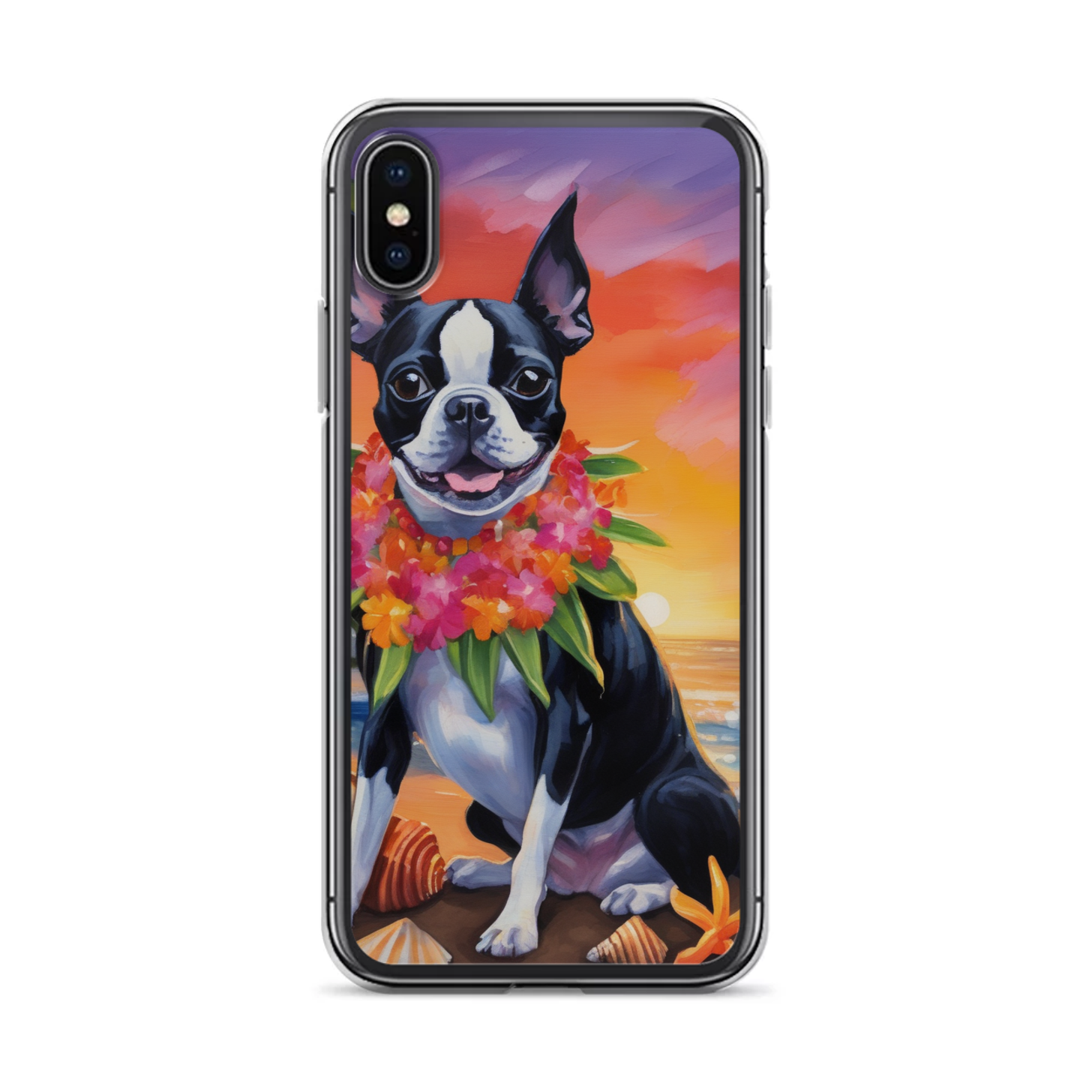 PugMug Custom Boston Terrier iPhone Case
