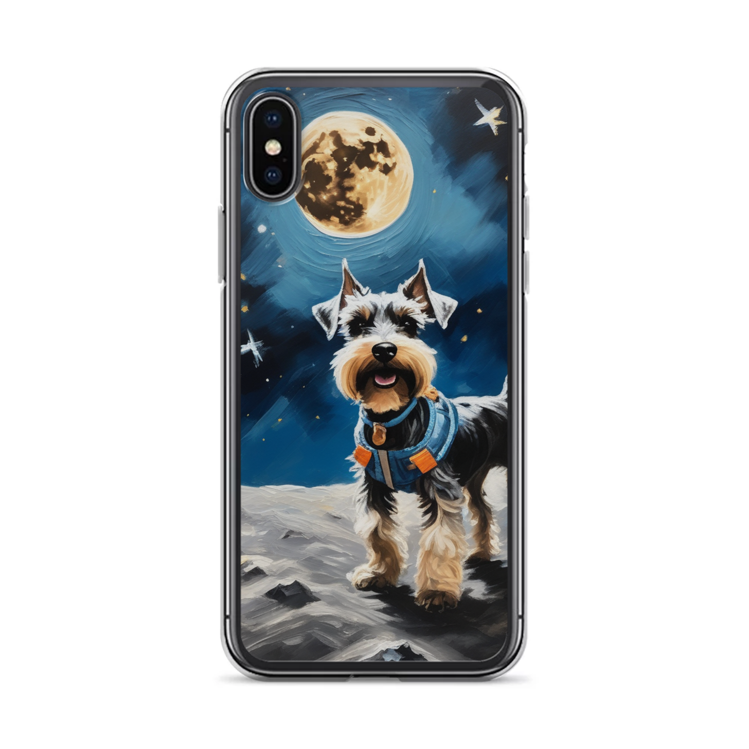 PugMug Custom Miniature Schnauzer iPhone Case
