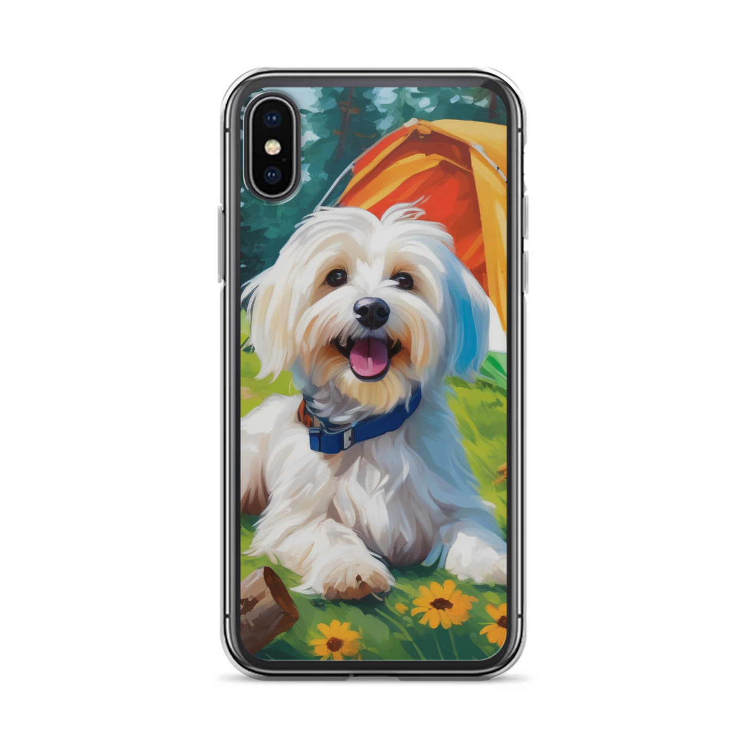 PugMug Custom White Havanese Dog iPhone Case