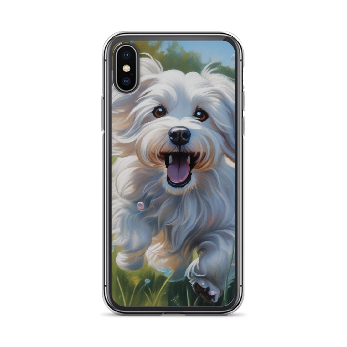PugMug Custom White Havanese Dog iPhone Case