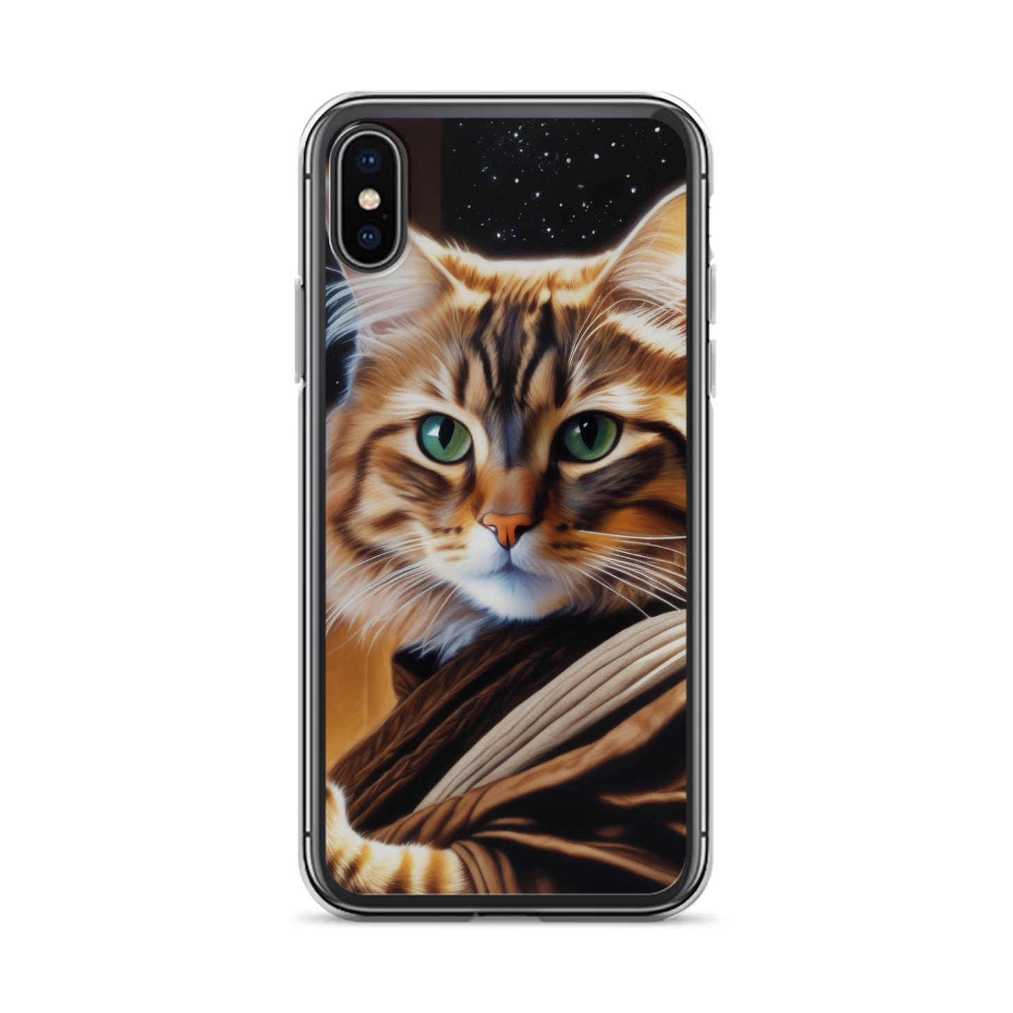 PugMug Custom Tabby Companion Cat iPhone Case