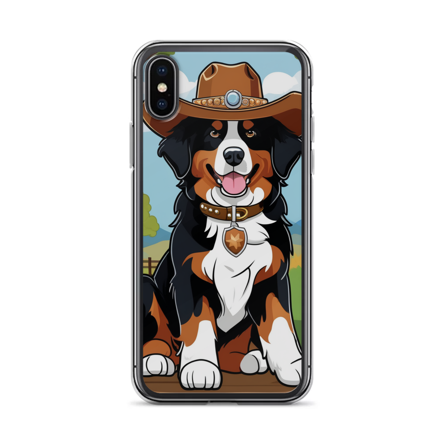 PugMug Custom Bernese Mountain Dog iPhone Case