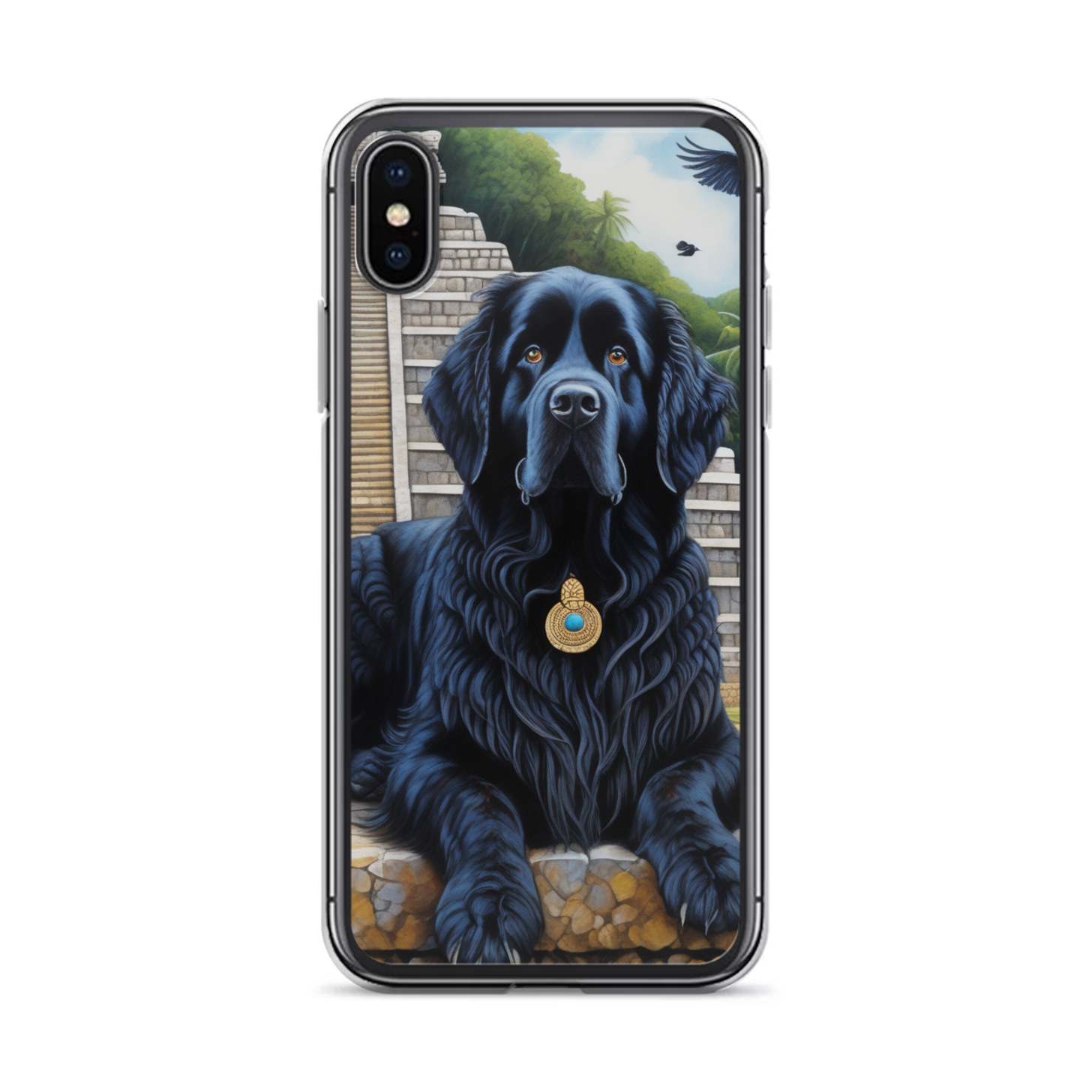 PugMug Custom Newfoundland iPhone Case