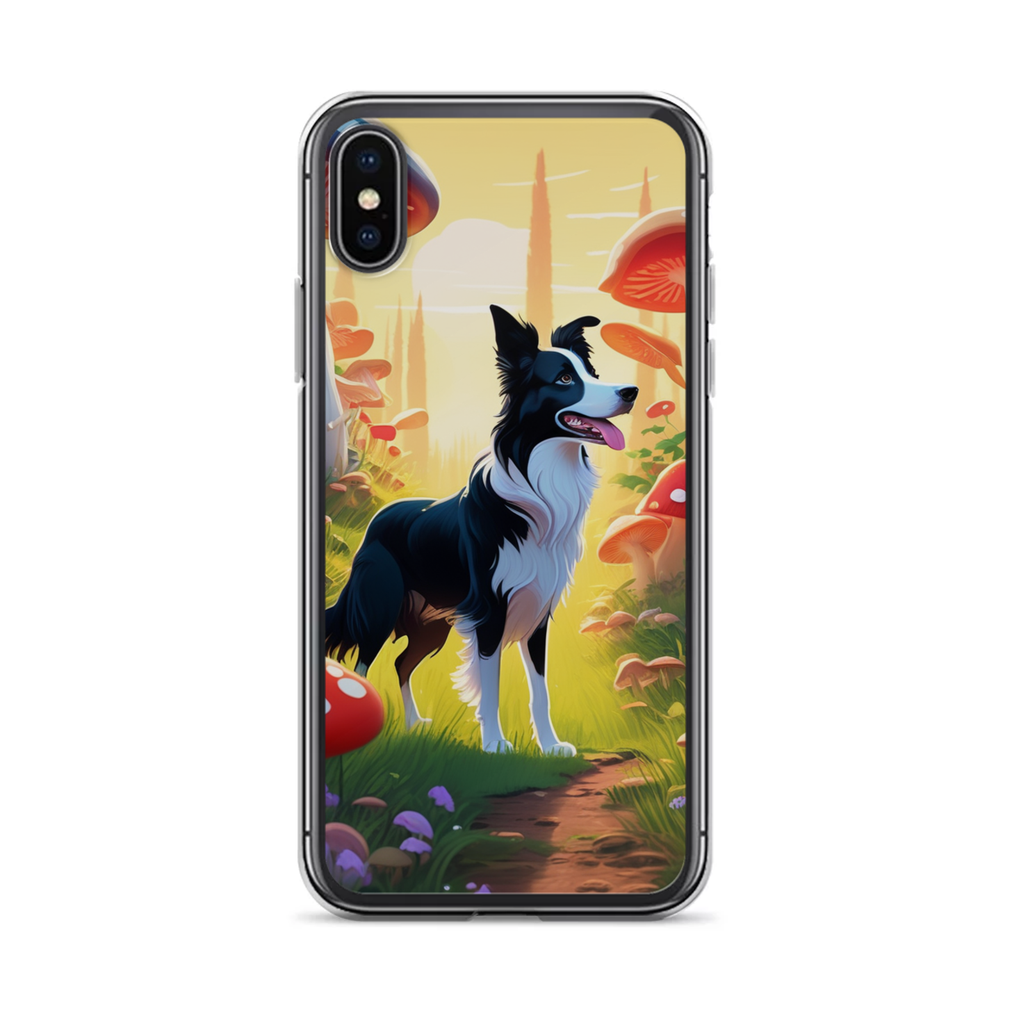 PugMug Custom Border Collie iPhone Case
