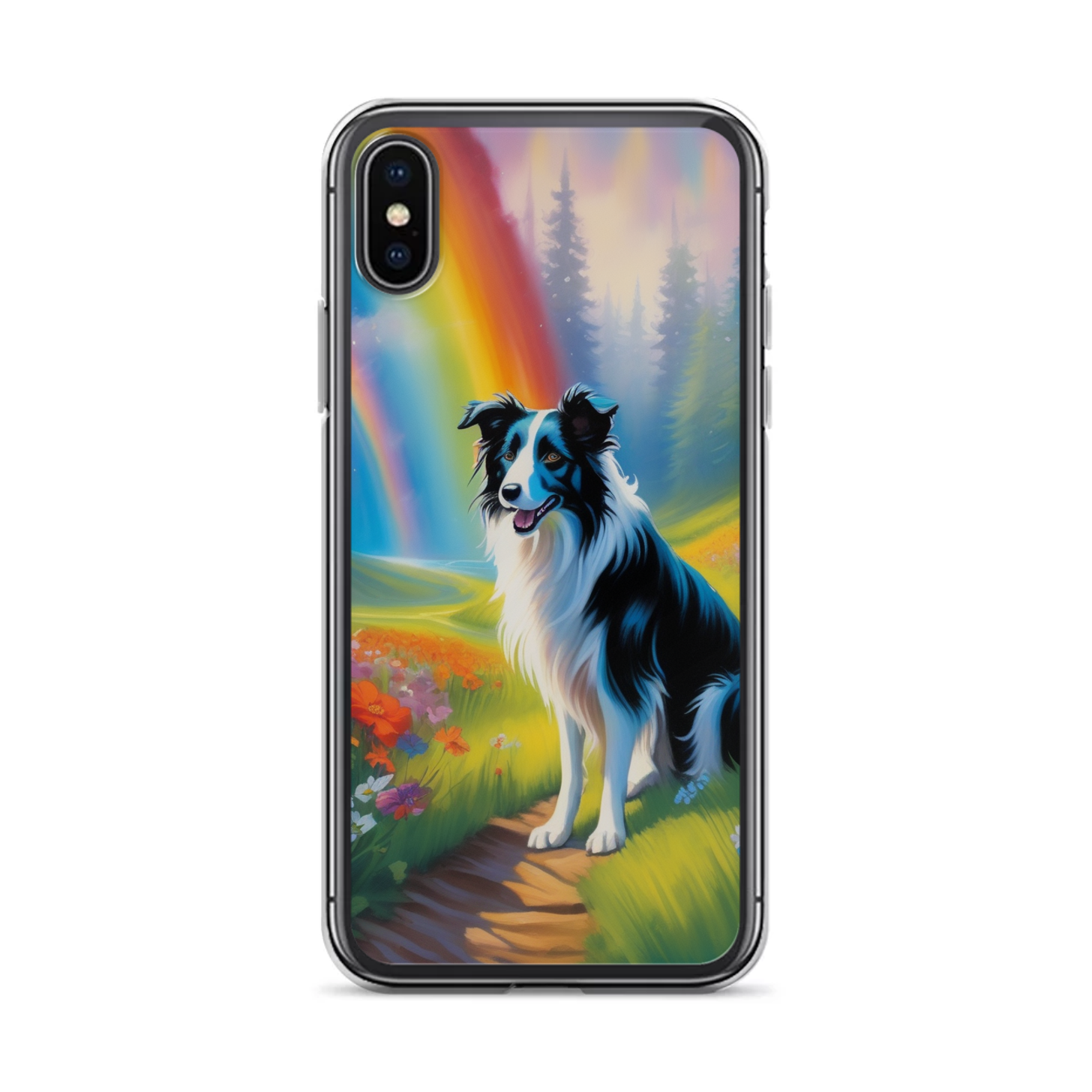 PugMug Custom Border Collie iPhone Case