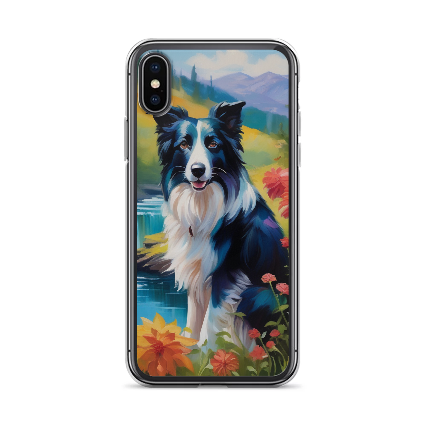 PugMug Custom Border Collie iPhone Case