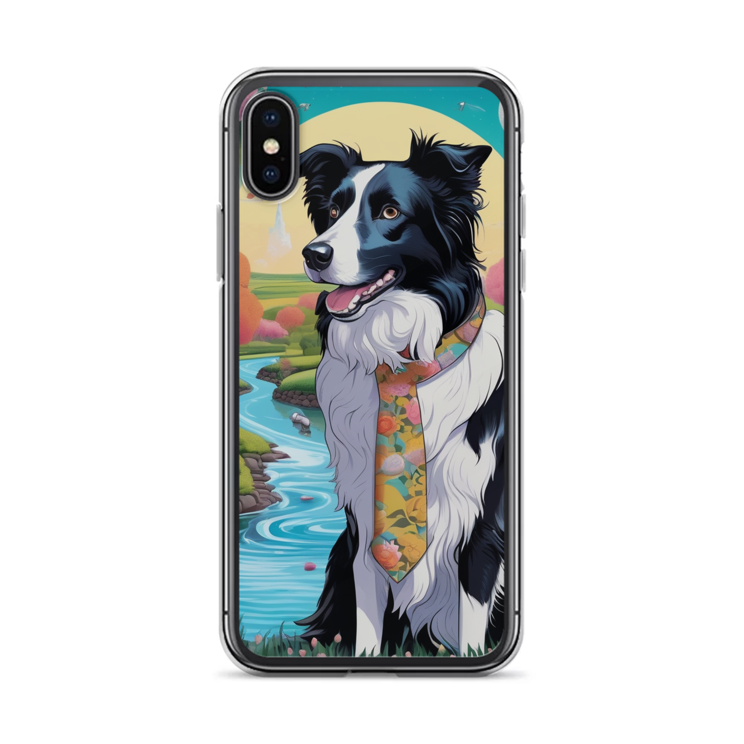 PugMug Custom Border Collie iPhone Case