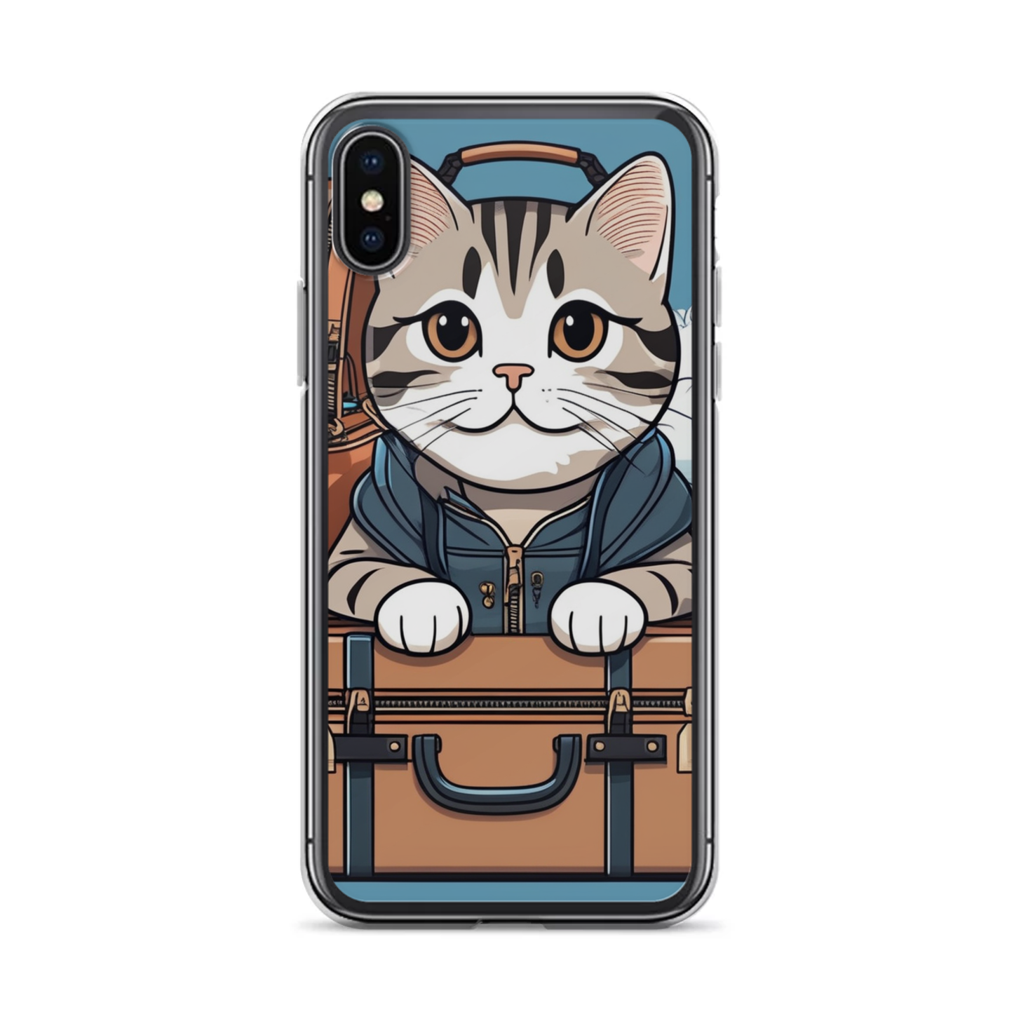 PugMug Custom Tabby Scottish Fold Cat iPhone Case
