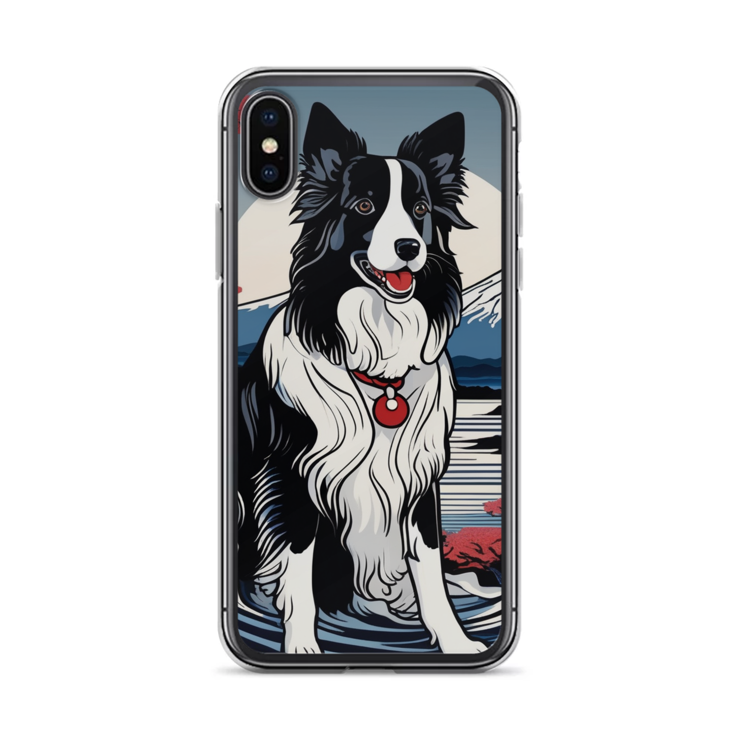 PugMug Custom Border Collie iPhone Case