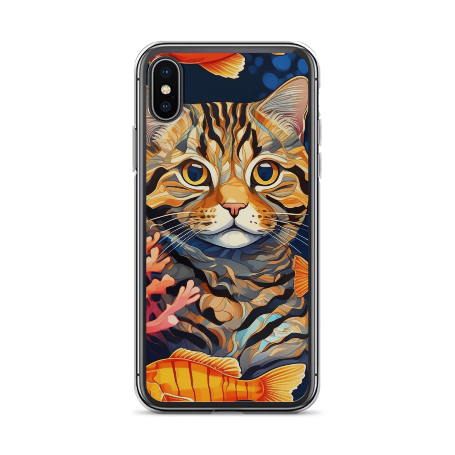 PugMug Custom Tabby Scottish Fold Cat iPhone Case