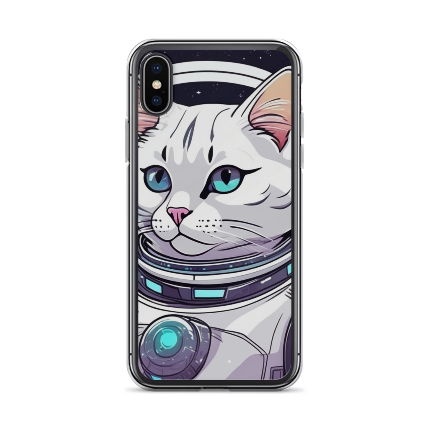 PugMug Custom White Exotic Cat iPhone Case
