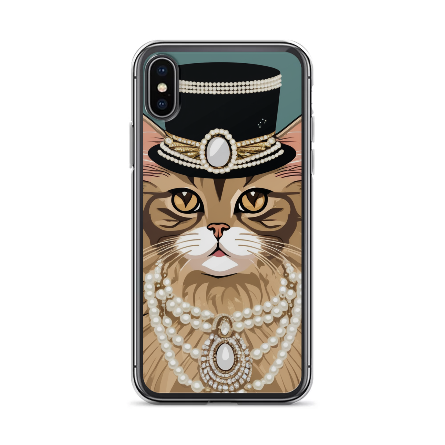 PugMug Custom Tabby Persian Cat iPhone Case